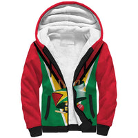 Custom Guyana Champions Reloaded 2025 Sherpa Hoodie Caribbean Cricket Supporter Amazon Warriors - Wonder Print Shop