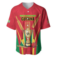 Custom Guyana Victory Run 2025 Baseball Jersey Caribbean Cricket Supporter Amazon Warriors - Wonder Print Shop