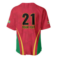 Custom Guyana Victory Run 2025 Baseball Jersey Caribbean Cricket Supporter Amazon Warriors - Wonder Print Shop