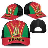Guyana Victory Run 2025 Baseball Net Cap Caribbean Cricket Supporter Amazon Warriors - Wonder Print Shop
