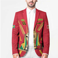 Custom Guyana Victory Run 2025 Blazer Caribbean Cricket Supporter Amazon Warriors - Wonder Print Shop