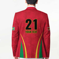 Custom Guyana Victory Run 2025 Blazer Caribbean Cricket Supporter Amazon Warriors - Wonder Print Shop