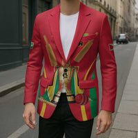 Custom Guyana Victory Run 2025 Blazer Caribbean Cricket Supporter Amazon Warriors - Wonder Print Shop