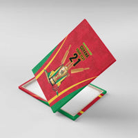 Custom Guyana Victory Run 2025 Canvas Wall Art Caribbean Cricket Supporter Amazon Warriors - Wonder Print Shop