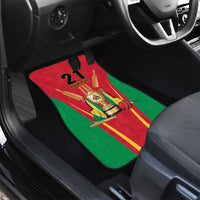 Custom Guyana Victory Run 2025 Car Mats Caribbean Cricket Supporter Amazon Warriors - Wonder Print Shop