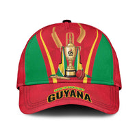 Custom Guyana Victory Run 2025 Classic Cap Caribbean Cricket Supporter Amazon Warriors - Wonder Print Shop