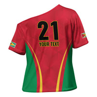 Custom Guyana Victory Run 2025 Cross Shoulder Shirt Caribbean Cricket Supporter Amazon Warriors - Wonder Print Shop