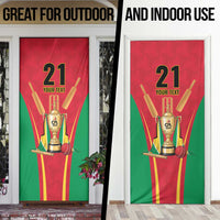 Custom Guyana Victory Run 2025 Door Cover Caribbean Cricket Supporter Amazon Warriors - Wonder Print Shop
