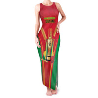 Custom Guyana Victory Run 2025 Family Matching Tank Maxi Dress and Hawaiian Shirt Caribbean Cricket Supporter Amazon Warriors - Wonder Print Shop