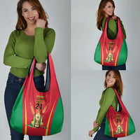 Custom Guyana Victory Run 2025 Grocery Bag Caribbean Cricket Supporter Amazon Warriors - Wonder Print Shop