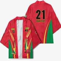 Custom Guyana Victory Run 2025 Kimono Caribbean Cricket Supporter Amazon Warriors - Wonder Print Shop