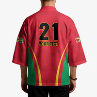 Custom Guyana Victory Run 2025 Kimono Caribbean Cricket Supporter Amazon Warriors - Wonder Print Shop