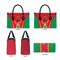 Custom Guyana Victory Run 2025 Leather Bag Caribbean Cricket Supporter Amazon Warriors - Wonder Print Shop