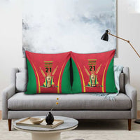Custom Guyana Victory Run 2025 Pillow Cover Caribbean Cricket Supporter Amazon Warriors - Wonder Print Shop