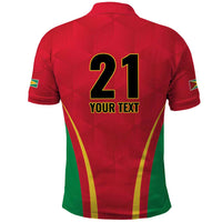 Custom Guyana Victory Run 2025 Polo Shirt Caribbean Cricket Supporter Amazon Warriors - Wonder Print Shop