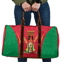 Custom Guyana Victory Run 2025 Travel Bag Caribbean Cricket Supporter Amazon Warriors - Wonder Print Shop