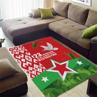 Belarus Defender of The Fatherland Day Area Rug
