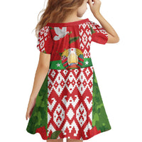 Belarus Defender of The Fatherland Day Family Matching Long Sleeve Bodycon Dress and Hawaiian Shirt