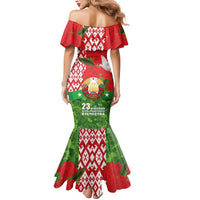 Belarus Defender of The Fatherland Day Mermaid Dress