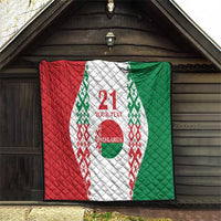 Belarus Football Custom Quilt Rushnyk Pattern