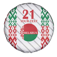 Belarus Football Custom Spare Tire Cover Rushnyk Pattern