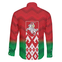 Republic of Belarus Family Matching Short Sleeve Bodycon Dress and Hawaiian Shirt Pahonia Rushnyk Pattern