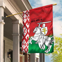 Republic of Belarus Garden Flag Pahonia Rushnyk Pattern