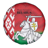 Republic of Belarus Spare Tire Cover Pahonia Rushnyk Pattern