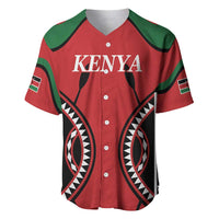 Custom Kenya Rugby Baseball Jersey Summer Paris 2024 LT9 - Wonder Print Shop