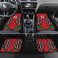 Custom Kenya Rugby Car Mats Summer Paris 2024 LT9 - Wonder Print Shop