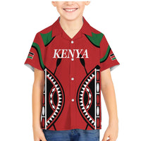 Custom Kenya Rugby Family Matching Mermaid Dress and Hawaiian Shirt Summer Paris 2024 LT9 - Wonder Print Shop