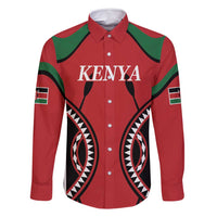 Custom Kenya Rugby Family Matching Off Shoulder Short Dress and Hawaiian Shirt Summer Paris 2024 LT9 - Wonder Print Shop