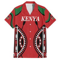 Custom Kenya Rugby Family Matching Summer Maxi Dress and Hawaiian Shirt Summer Paris 2024 - Wonder Print Shop