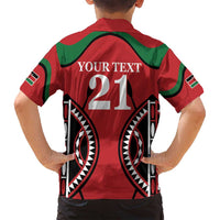 Custom Kenya Rugby Family Matching Tank Maxi Dress and Hawaiian Shirt Summer Paris 2024 - Wonder Print Shop