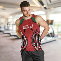 Custom Kenya Rugby Men Tank Top Summer Paris 2024 - Wonder Print Shop