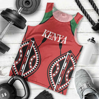 Custom Kenya Rugby Men Tank Top Summer Paris 2024 - Wonder Print Shop