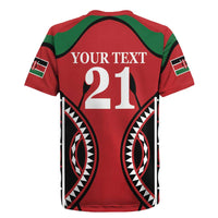 Custom Kenya Rugby Rugby Jersey Summer Paris 2024 - Wonder Print Shop