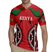 Custom Kenya Rugby Rugby Jersey Summer Paris 2024 - Wonder Print Shop