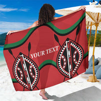 Custom Kenya Rugby Sarong Summer Paris 2024 - Wonder Print Shop