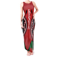 Custom Kenya Rugby Tank Maxi Dress Summer Paris 2024 - Wonder Print Shop