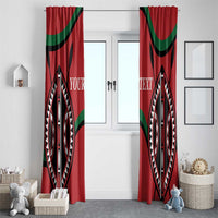 Custom Kenya Rugby Window Curtain Summer Paris 2024 - Wonder Print Shop
