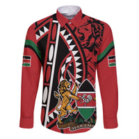 Kenya With African Shield Family Matching Puletasi and Hawaiian Shirt - Wonder Print Shop