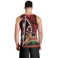 Kenya With African Shield Men Tank Top - Wonder Print Shop