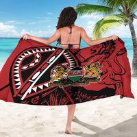 Kenya With African Shield Sarong - Wonder Print Shop