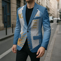 Argentina Campeones del Mundo 2026 Custom Blazer Albiceleste Fourth Star Retro Style
