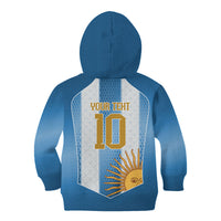 Argentina Campeones del Mundo 2026 Custom Kid Hoodie Albiceleste Fourth Star Retro Style
