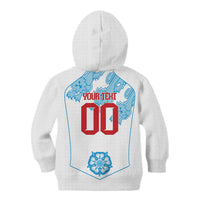 England World Champions 2026 Custom Kid Hoodie Three Lions Second Star Retro Style