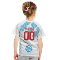 England World Champions 2026 Custom Kid T Shirt Three Lions Second Star Retro Style