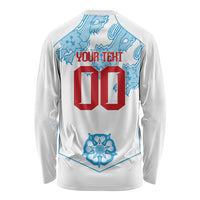 England World Champions 2026 Custom Long Sleeve Shirt Three Lions Second Star Retro Style