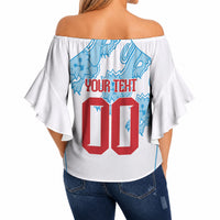 England World Champions 2026 Custom Off Shoulder Wrap Waist Top Three Lions Second Star Retro Style